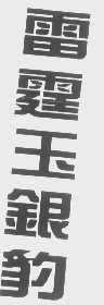 雷霆玉银豹