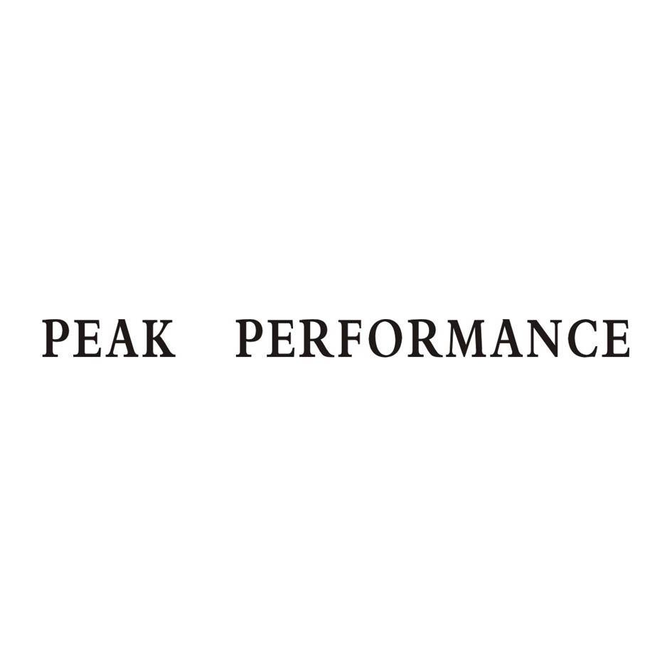 PEAK PERFORMANCE