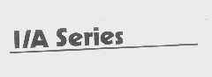 I/A SERIES