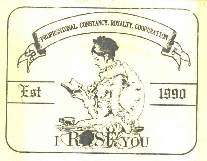 R PROFESSIONAL CONSTANCY ROYALTY COOPERATION T EST IRSEYOU 1990