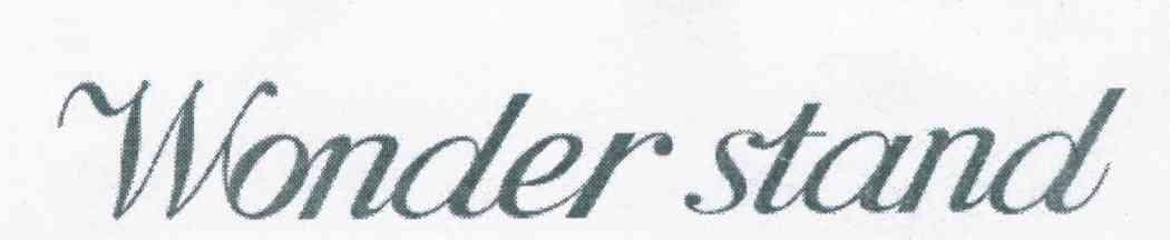 WONDER STAND