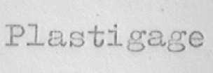 PLASTIGAGE
