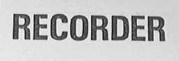 RECORDER