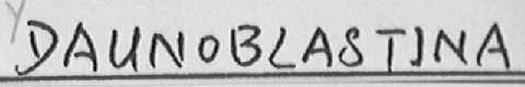 DAUNOBLASTINA