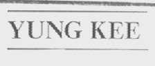 YUNG KEE