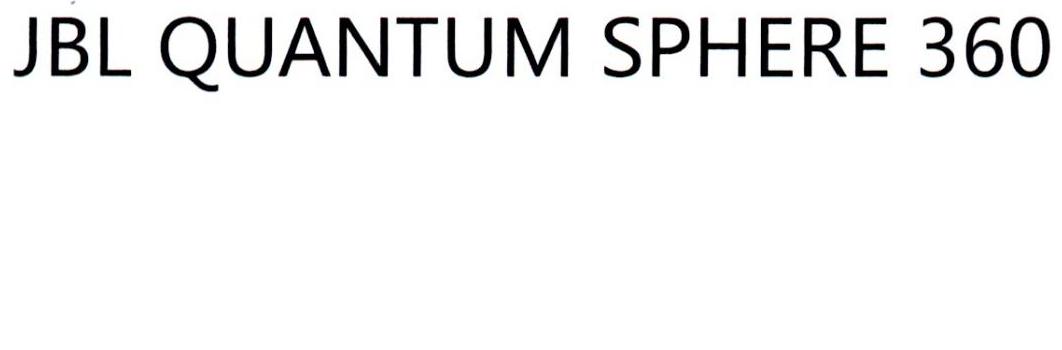 JBL QUANTUM SPHERE 360