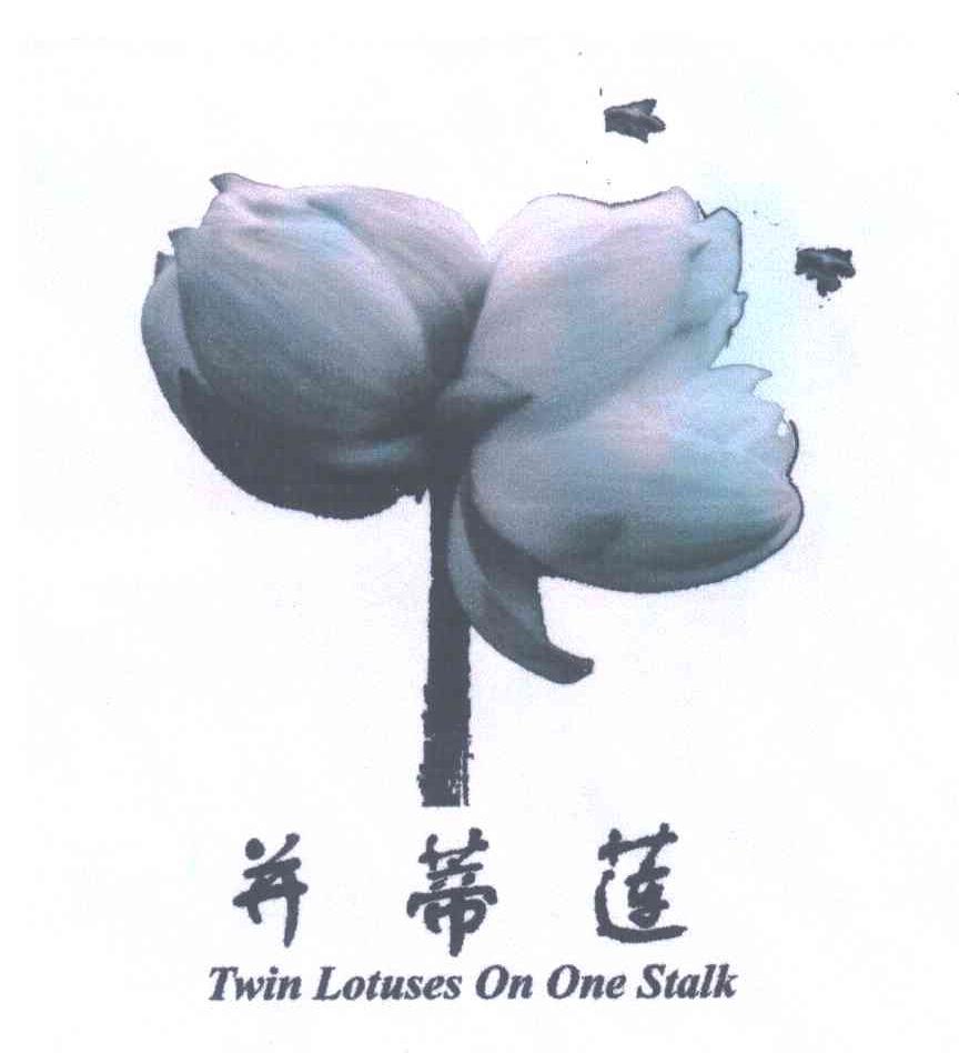 并蒂莲;TWIN LOTUSES ON ONE STALK