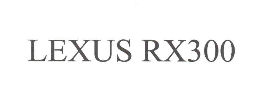 LEXUS RX300