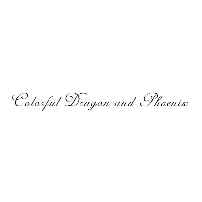 COLORFUL DRAGON AND PHOENIX