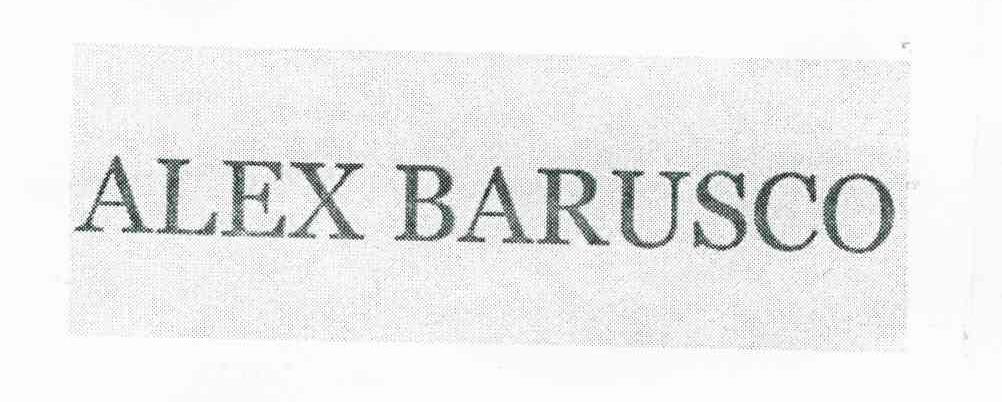 ALEX BARUSCO