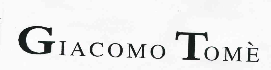GIACOMO TOME