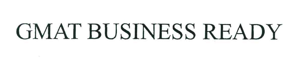 GMAT BUSINESS READY
