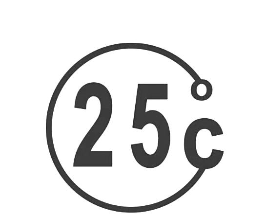 25&deg;C