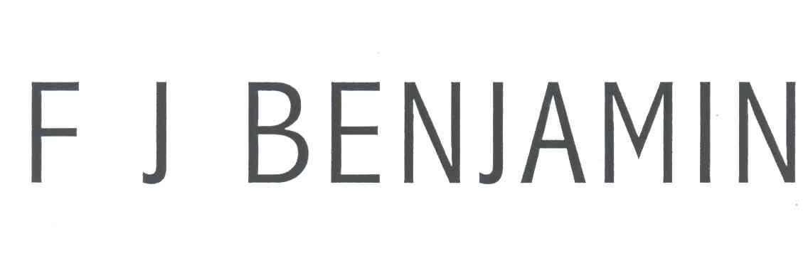 F J BENJAMIN
