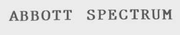 ABBOTT SPECTRUM