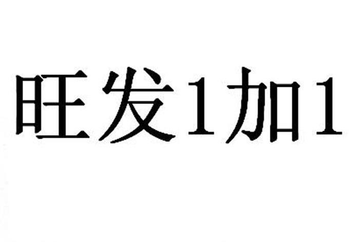 旺发1加1