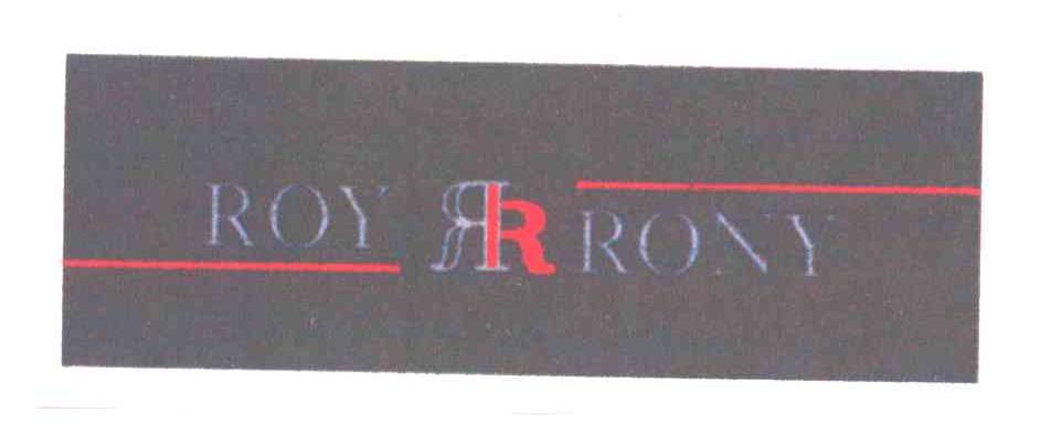 ROY RONY;RR