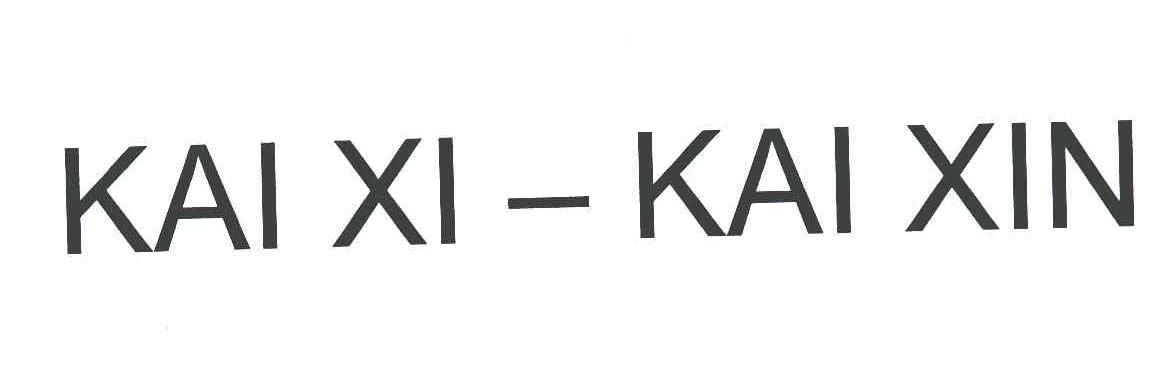 KAIXI KAIXIN