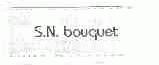 S.N. BOUQUET