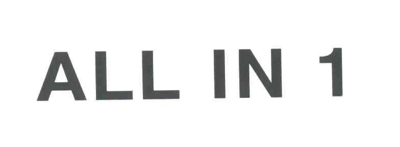 ALL IN 1