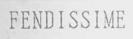 FENDISSIME
