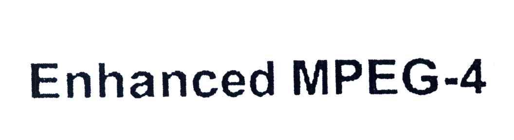 ENHANCED MPEG-4