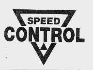 SPEED CONTROL