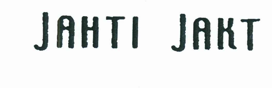 JAHTI JAKT