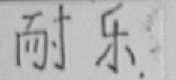 耐乐