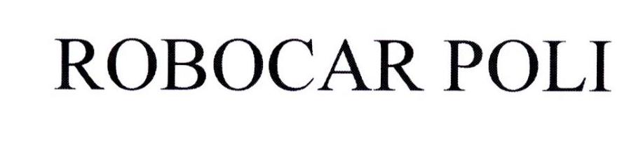 ROBOCAR POLI