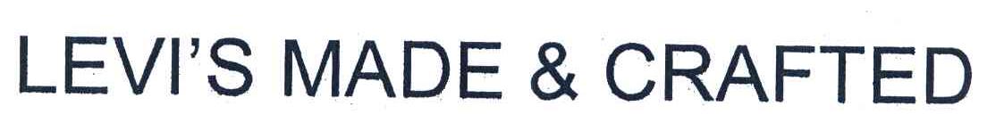 LEVI&rsquo;S MADE & CRAFTED