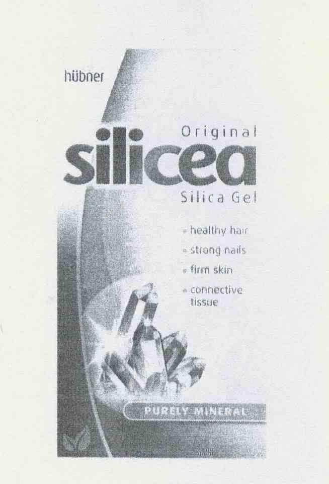 SILICEA HUBNER ORIGINAL SILICA GEL  HEALTHY HAIR STRONG NAILS FIRM SKIN CONNECTIVE TISSUE PURELY MINERAL
