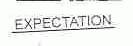 EXPECTATION