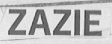 ZAZIE