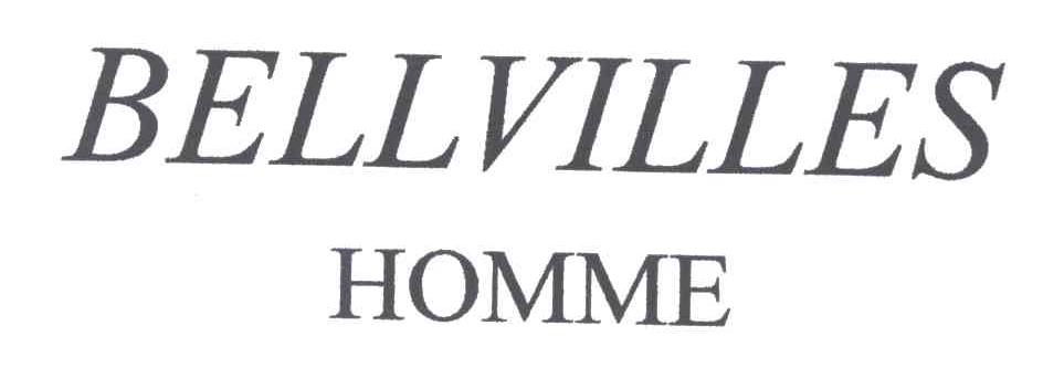 BELLVILLES HOMME