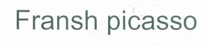 FRANSH PICASSO