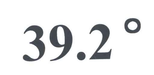 39.2&deg;