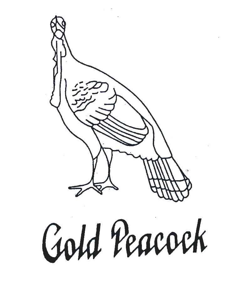 GOLD PEACOCK