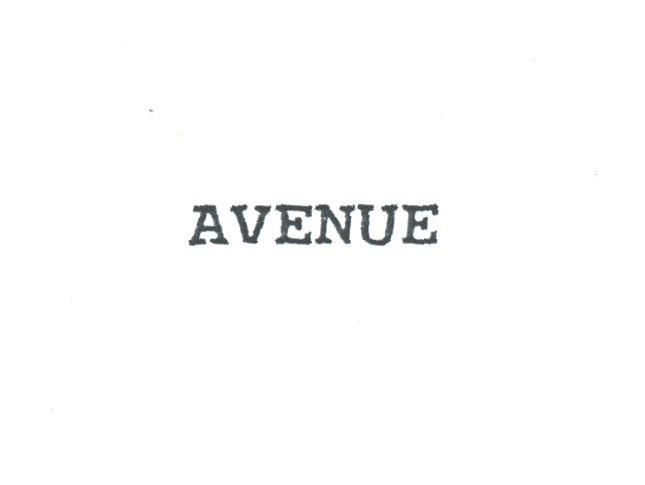 AVENUE