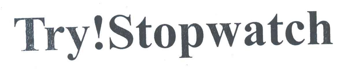 TRY!STOPWATCH