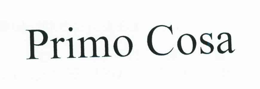 PRIMO COSA