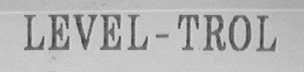 LEVEL-TROL