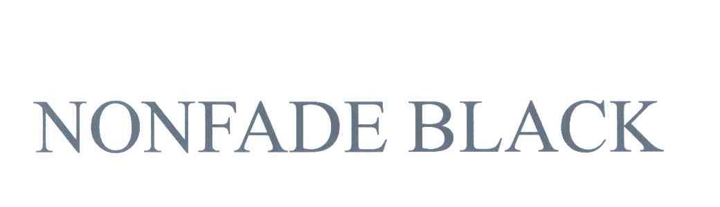 NONFADE BLACK