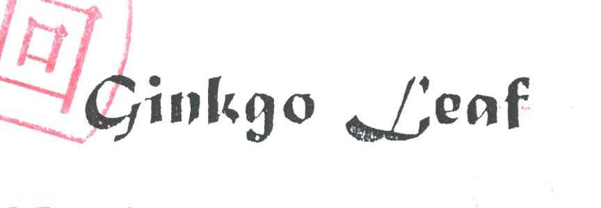 GINKGO LEAF