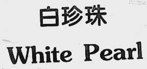 白珍珠 WHITE PEARL