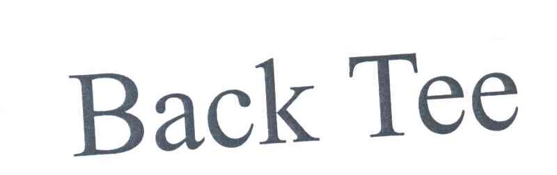BACK TEE