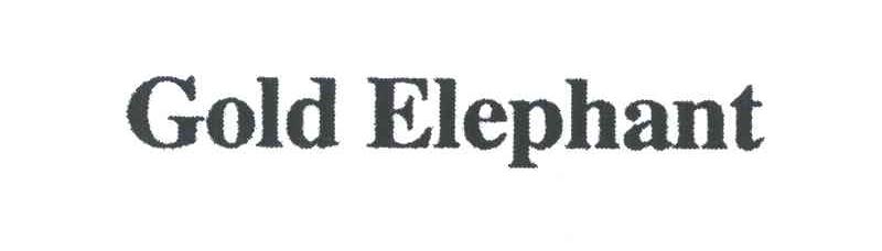 GOLD ELEPHANT