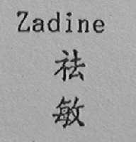 ZADINE    祛敏