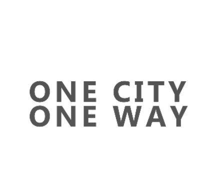 ONE CITY ONE WAY