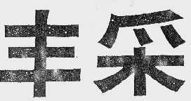 丰采